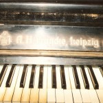 klawiatura pianina A.H. TranckeLeipzig