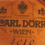 dane producenta fortepianu Carl Dorr