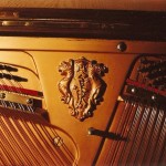 zdobienie strojnicy pianina Fricke