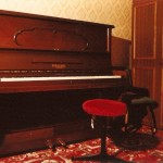 pianino Fricke widok od przodu