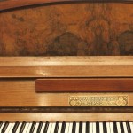 przód pianina Gebr Zimmermann A.G.