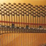 strojnica kołki strojeniowe oraz struny pianina Gebr Zimmermann A.G.